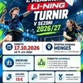 Vabljeni na 1. turnir mladinske Li-Ning lige - 17. oktober