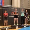 Anja Blazina in Matic Knez Ogorelec zmagovalca Mednarodnega mladinskega turnirja Li-ning Medvode Cup 2023