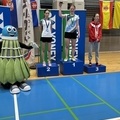 Anja Blazina zlata in Ariana Korent srebrna na mednarodnem turnirju Yonex Open Medvode U17