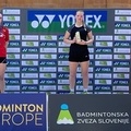 Anja Blazina zlata na Yonex Slovenia Junior International 2023