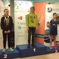 Dekleta Badminton kluba Ljubljana z osmimi medaljami s trojnega turnirja v Medvodah