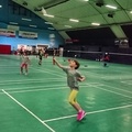 Novička z novoletnega turnirja Otroške Badminton Šole  Ljubljana