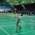 Novička z novoletnega turnirja Otroške Badminton Šole  Ljubljana