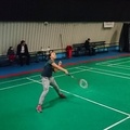 Novička z novoletnega turnirja Otroške Badminton Šole  Ljubljana