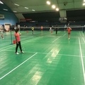 Novička z novoletnega turnirja Otroške Badminton Šole  Ljubljana