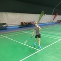 Novička z novoletnega turnirja Otroške Badminton Šole  Ljubljana