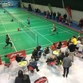 Novička z novoletnega turnirja Otroške Badminton Šole  Ljubljana