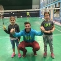 Novička z novoletnega turnirja Otroške Badminton Šole  Ljubljana