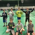 Novička z novoletnega turnirja Otroške Badminton Šole  Ljubljana