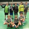 Novička z novoletnega turnirja Otroške Badminton Šole  Ljubljana