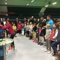 Novička z novoletnega turnirja Otroške Badminton Šole  Ljubljana