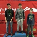 Novička z novoletnega turnirja Otroške Badminton Šole  Ljubljana