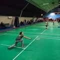 Novička z novoletnega turnirja Otroške Badminton Šole  Ljubljana