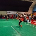 Novička z novoletnega turnirja Otroške Badminton Šole  Ljubljana