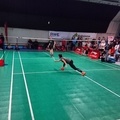 Novička z novoletnega turnirja Otroške Badminton Šole  Ljubljana