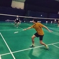 Novička z novoletnega turnirja Otroške Badminton Šole  Ljubljana