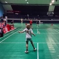 Novička z novoletnega turnirja Otroške Badminton Šole  Ljubljana