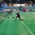 Novička z novoletnega turnirja Otroške Badminton Šole  Ljubljana