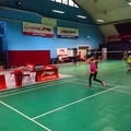 Novička z novoletnega turnirja Otroške Badminton Šole  Ljubljana