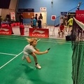 Novička z novoletnega turnirja Otroške Badminton Šole  Ljubljana