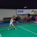 Novička z novoletnega turnirja Otroške Badminton Šole  Ljubljana