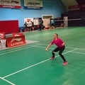 Novička z novoletnega turnirja Otroške Badminton Šole  Ljubljana