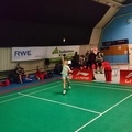 Novička z novoletnega turnirja Otroške Badminton Šole  Ljubljana