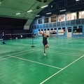 Novička z novoletnega turnirja Otroške Badminton Šole  Ljubljana