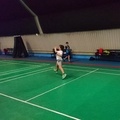 Novička z novoletnega turnirja Otroške Badminton Šole  Ljubljana