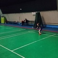 Novička z novoletnega turnirja Otroške Badminton Šole  Ljubljana