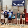 Zarja Žlebnik odlična tretja v mixih na 2. BZS turnirju do 17 let