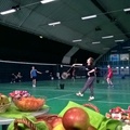 Veseli otroški obrazi na zaključnem turnirju Otroške badminton šole