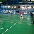 Veseli otroški obrazi na zaključnem turnirju Otroške badminton šole
