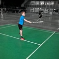 Veseli otroški obrazi na zaključnem turnirju Otroške badminton šole