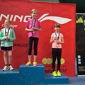 Veseli otroški obrazi na zaključnem turnirju Otroške badminton šole